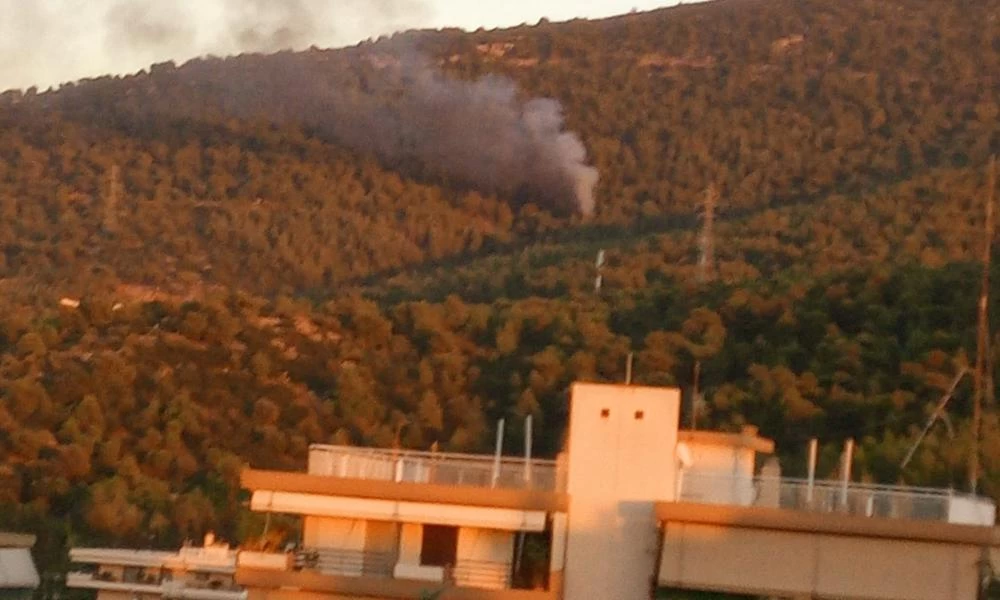 Πυρκαγιά στον Υμηττό - Έγκαιρη παρέμβαση πυροσβεστικής